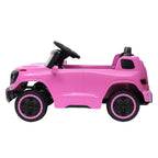 Zimtown Electric Car with 35W*1 6V7AH*1 Battery Children Car Pre-Programmed Music and Ride on Car Remote control Pink