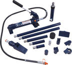 TCE TCE70401 Torin Portable Hydraulic Ram: Auto Body Frame Repair Kit with Blow Mold Carrying StoraCase, 4 Ton (8,000 lb) Capacity, Blue