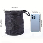 Keep Your Car Clean &amp; Organized with this Collapsible Car Trash Can!