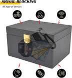 briidea Faraday Box Key Fob Protector, RFID Signal Blocking Box, Faraday Box Signal Blocking Shielding Box for Car Key