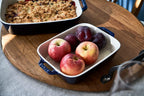 STAUB Ceramics Rectangular Baking Dish Set, 2 pc, Dark Blue