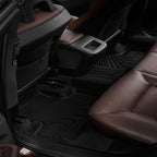 3W Floor Mats for Volvo XC60 (2018-2020) - Front&amp;Rear 2 Rows TPE All Weather Heavy Duty Custom Fit T5 T6 Momentum Floor Liner (Not for Hybrid), Black
