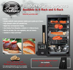 Smoker Digital 4 Rack Electric Meat / Food Smoker - BTDS76P