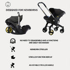 4 In 1Foldable Baby Stroller, A Good Helper For Mothers When Traveling, Shopping In Supermarkets, Baby Stroller Suitable For Christmas, Halloween, And Thanksgiving Gift