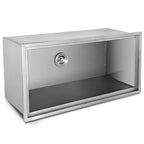 Outdoor Kitchen Drop-in Ice Chest Basin Insulated Wall Cooler Beer Beverage