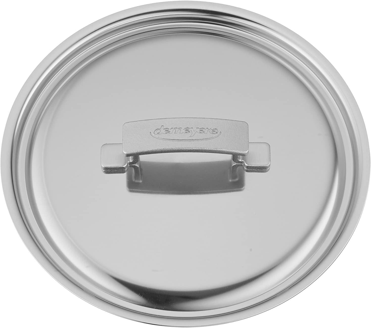 Demeyere Industry 5-Ply 4-qt Stainless Steel Deep Saute Pan, Silver