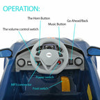 Veryke Electric Cars Toy for Kids, Kids Electric Ride On Cars, 6V Power Ride-On Truck for Children Child, Remote Control Ride On Car with Remote Control, Music