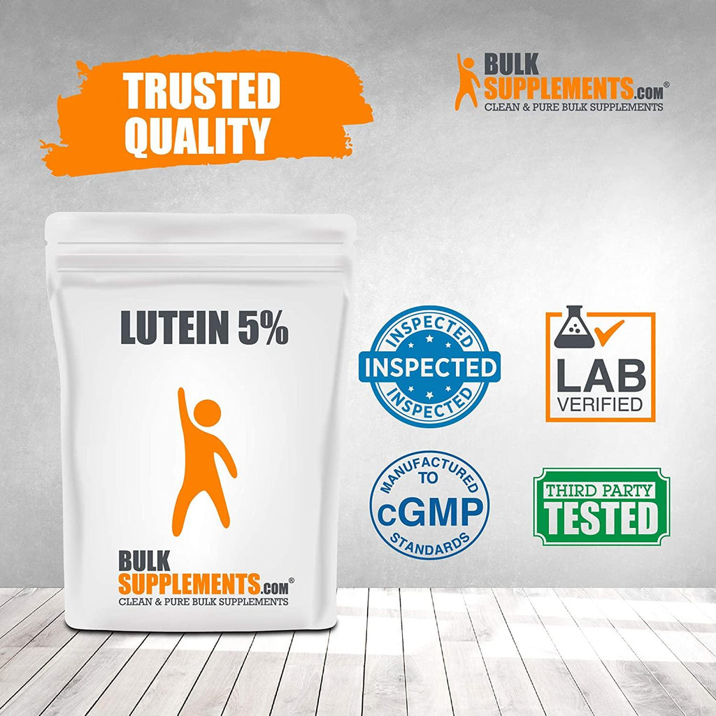 BulkSupplements.com Lutein 5% Powder (5 Kilograms - 11 lbs)