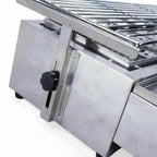 8 Burner CooGas BBQ Barbecue Grill LPG Commercial  Steel Gas Grill