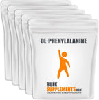 BulkSupplements.com DL-Phenylalanine Powder - Mood Boosting Supplement - Brain Supplements for Memory and Focus - Essential Amino Acid (5 Kilograms - 11 lbs)