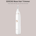 XIAOMI Youpin Soocas Electric Nose Hair Trimmer Ipx5 Waterproof Eyebrows EA E1i6