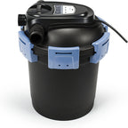 Aquascape 95053 UltraKlean 2000 Gallon Biological Pressure Filter with 14 Watt UV Clarifier Sterilizer for Pond Water Feature, 2,700 GPH