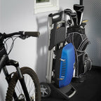 Scissor Cart  -High Lid - Blue