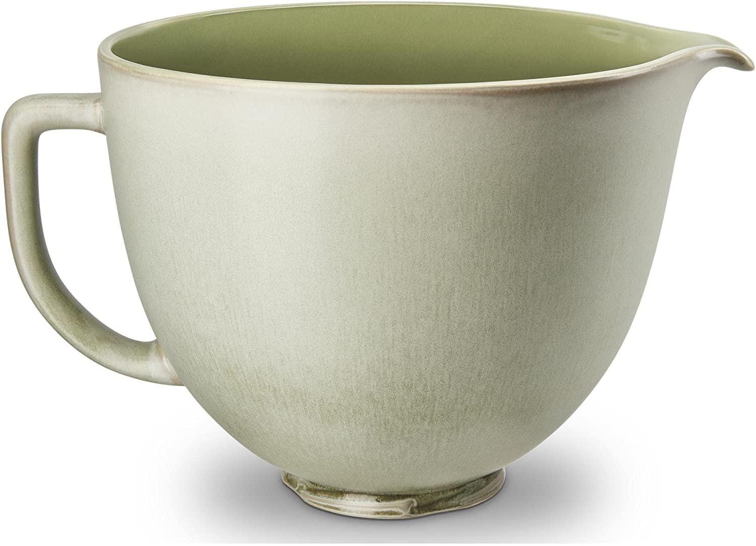 KitchenAid 5 Quart Sage Leaf Ceramic Bowl