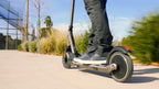 E Prime III Folding Electric Scooter –18 mph, 15 Mile Range, 8" Pneumatic Front Tire, Rear-Wheel Drive, Dual BraSystem, Lockable, Portable &amp; Extremely Lightweight, for Travel or Commuting