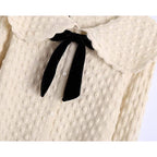 women's bow sweater
