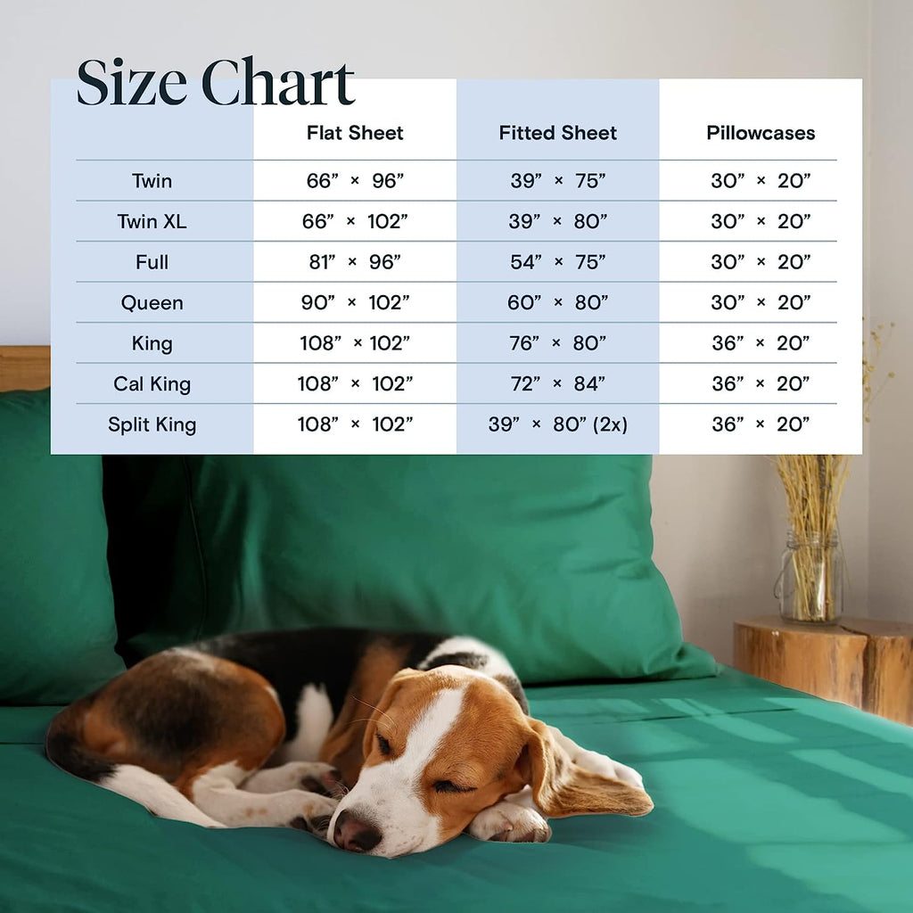 LuxClub 6 PC Full Size Sheet Set Bamboo Sheets Deep Pockets 18" Eco Friendly Wrinkle Free Cooling Sheets Machine Washable Hotel Bedding Silky Soft - Emerald Full
