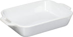 STAUB Ceramics Rectangular Baking Dish, 7.5x6-inch, White