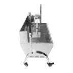 Steel Spit Roaster Rotisserie Barbecue Charcoal Grill 118CM Large