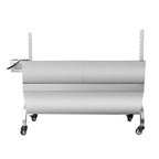 Steel Spit Roaster Rotisserie Barbecue Charcoal Grill 118CM Large