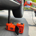 E-HEELP Electric Car Jack Kit 5Ton 12V Hydraulic Car Jack Lift with Electric Impact Wrench for SUV MPV Sedan Truck ChanTires GaraRepair