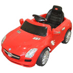 Red Mercedes Benz SLS Kids RC Ride on Car w/ MP3 - Red