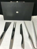 Wave BBQ Set ; 4pcs ;  Steel