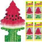 LITTLE TREES Air Fresheners Car Air Freshener. Hanging Tree Provides Long Lasting Scent for Auto or Home. Watermelon, 24 Air Fresheners