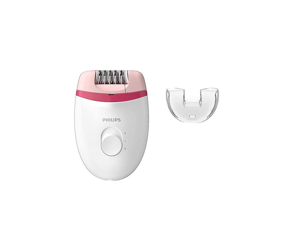 Beauty Satinelle Essential Corded Epilator, Bre235/04, White And Pink