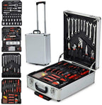 799 PCS Hand Tool Set Mechanics Kit Wrench Socket Toolbox Castors Trolley Keys