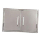 Outdoor Kitchen Double Access Doors,33x22 Inch BBQ Grill 33x22″