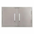 Outdoor Kitchen Double Access Doors,33x22 Inch BBQ Grill 33x22″