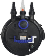 10000L KOI Pond Fish Pressure Water Filter 13W Sterilizer 4000 Gallons Easy Backwash, Black