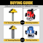 45°Lock Miter Router Bit