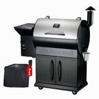ZPG-700E Pellet Grill BBQ Smoker Digital Control with cover
