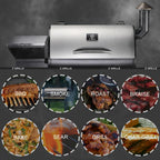 ZPG-700E Pellet Grill BBQ Smoker Digital Control with cover