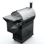 ZPG-700E Pellet Grill BBQ Smoker Digital Control with cover