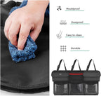 Oasser Back Seat Trunk Organizer Hanging Car Organizer Trunk Foldable Cargo Storage with 6 Large Pockets 3 Adjustable Straps
