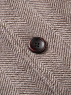 mens business woolen single-breasted thick suit collar casual overcoat