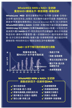 WholeLove Med NMN x NAD+ 60 Capsules NMN 15000mg+