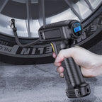 120W Car Air Inflator Pump, Wireless/Wired Electric Handheld Car Tire Inflatable Pump Portable Air Compressor For Tires Digital Auto Tire Inflator