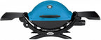 Portable Tabletop Grill Burner Propane Electrical -In Aluminum Blue