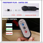 Universal Cooling &amp; Warm Car Seat Cover Heated &amp; Massage Chair Cushion