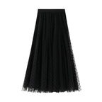 polka dot tulle skirts