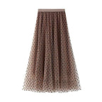 polka dot tulle skirts