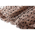 polka dot tulle skirts