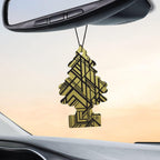 LITTLE TREES Air Fresheners Car Air Freshener. Hanging Tree Provides Long Lasting Scent for Auto or Home. Gold, 24 Air Fresheners