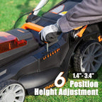 LawnMaster CLMFR6018A 0802 Cordless 19-Inch Brushless Push Lawn Mower 60V Lithium-Ion,4.0Ah Battery & Charger Included