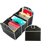 Car Trunk Cargo StoraBag, Foldable Black StoraBox For Car And Trunk