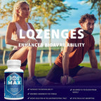 NMN 500mg Sublingual-Fast-Acting Nicotinamide Mononucleotide Lozenges - Boost NAD- NMN Supplement for Potent Anti-Aging Cellular Repair & Healthy(10 Packs 1200 Lozenges)